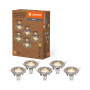 LED Светильник спотовый 5 шт. 2.6W 220V 230lm 2700K GU10 95х80mm [4099854103643] SPOT ESSENTIAL SET LEDVANCE