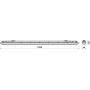 Cветильник LED линейный 36W 220V 3600lm 6500K 1200x64x60mm IP65 [l0810012] E.NEXT e.LED.cpw.stand.36.6500