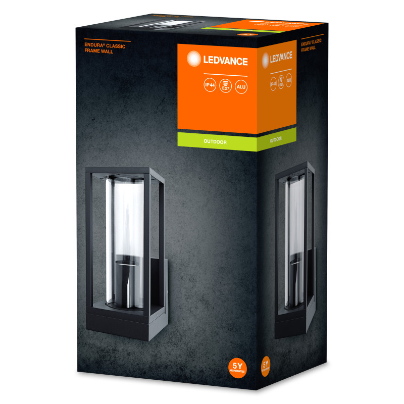 Світильник 220V IP44 245х110mm [4058075554399] Ledvance ENDURA FRAME