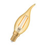 Лампа светодиодная 2.5W 220V 220lm 2400K E14 35x121mm филаментная [4099854091537] OSRAM Vintage 1906 LED CLASSIC B