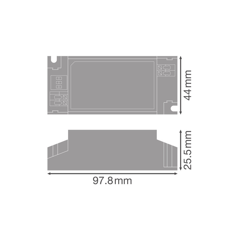 LED драйвер 10x1 40W 220-240V выходная 25-40V 1050mA IP20 [4099854077111] Ledvance DR DS-P