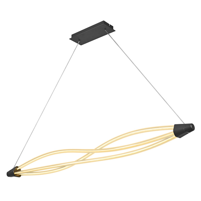 LED Светильник подвесной 22W 230V 2400lm 3000K 1282x127x1282mm DIM [4099854461590] Osram DECOR SWIRL PEND