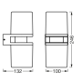 SMART светильник уличный 14W 220V 1350lm 3000K RGB WIFI 132х246х100mm [4058075564305] Ledvance Up Down Flare