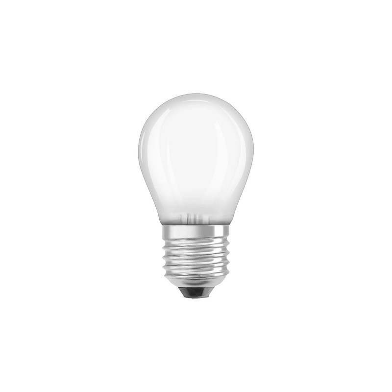 Лампа LED филаментная 5.5W 220V 806lm 4000K E27 45x77mm груша [4099854115554] OSRAM Star Classic P60 Filament