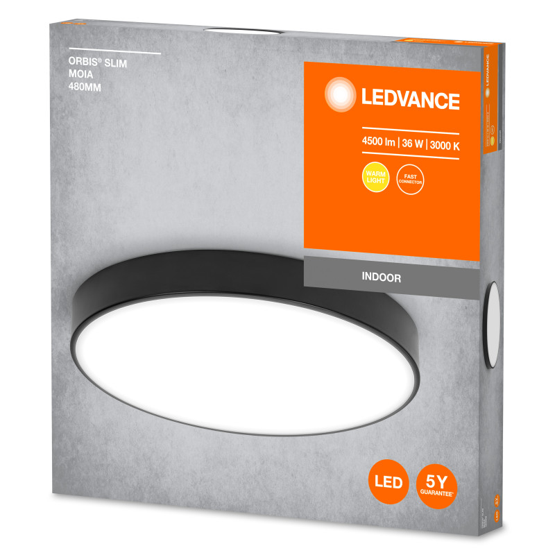 LED Світильник накладний 36W 220V 2700-4500lm 3000K 50х480mm [4099854092480] LEDVANCE CEILING MOIA