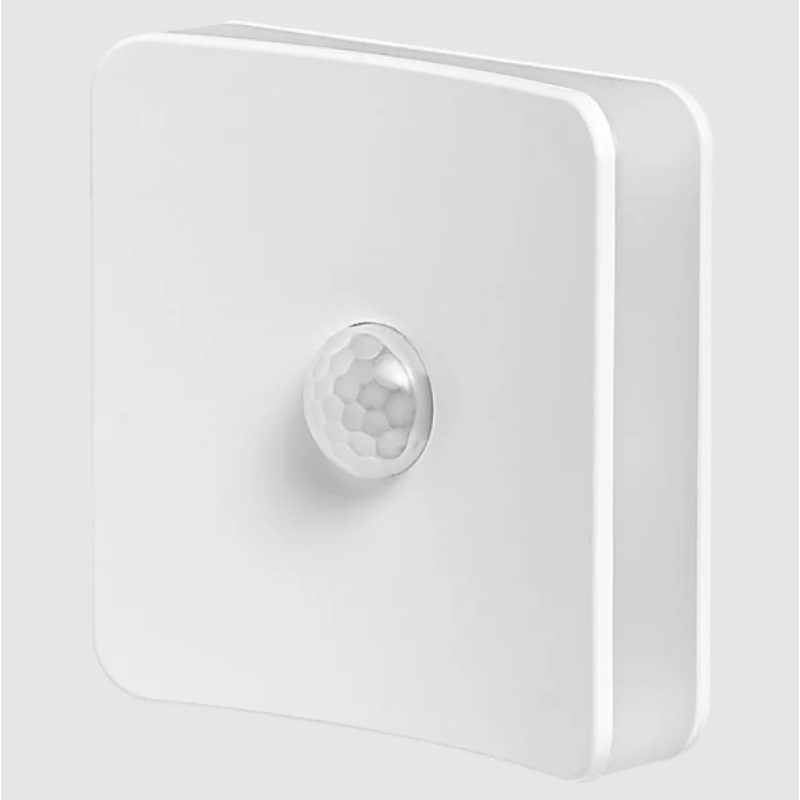 Светильник-часы 0.30W RGB 220V 62x62x62mm [4058075759282] Ledvance LUNETTA SQUARE с сенсором движения и света