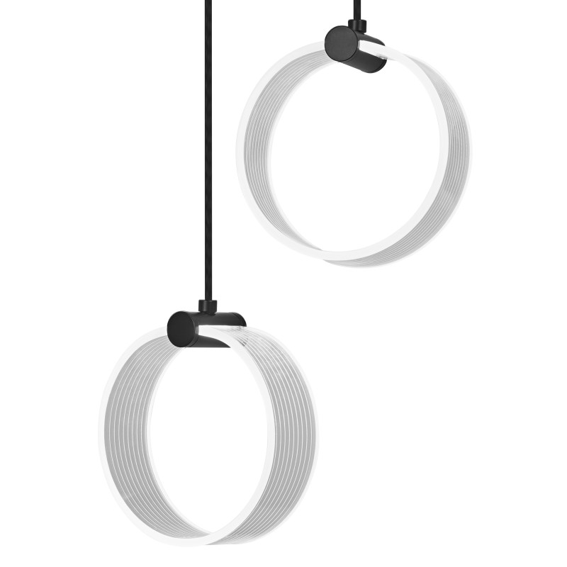 LED Светильник подвесной 14W 220V 930lm 3000K 273x150x1210mm [4058075838628] Ledvance DECOR CIRCLE 2XPEND PL
