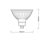 Лампа светодиодная 3.8W 12V 345lm 4000К GU5.3 50х44mm рефлекторная [4058075796676] OSRAM PARATHOM MR16