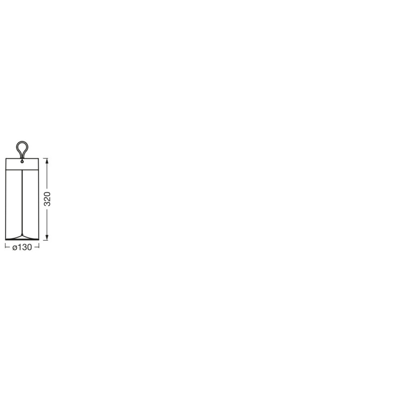 Светильник 1,2W 5V 100lm 2700K IP20 DIM 130x320mm [4058075832930] Ledvance Decor Filament Floor