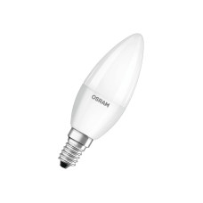 Лампа LED 6,8W 230V 806lm 3000K E14 38x110mm свічка [4058075628625] Value CL B60 Osram