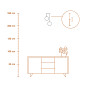 LED Светильник подвесной 14W 220V 930lm 3000K 273x150x1210mm [4058075838628] Ledvance DECOR CIRCLE 2XPEND PL
