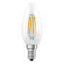Лампа LED 3,4W 230V 470lm 4000K E14 35x100mm свічка [4099854467189] Osram CL B40 Filament