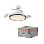 LED светильник потолочный с вентилятором 36W 230V 4200lm 3000-6500K IP20 ø490x385mm DIM пульт управления [4099854506789] Ledvance Ceiling Fan Retractable