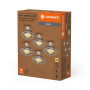 LED Светильник спотовый 5 шт. 2.6W 220V 230lm 2700K GU10 95х80mm [4099854103643] SPOT ESSENTIAL SET LEDVANCE