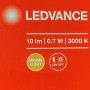 Нічник 0.70W 220V 10lm 3000K 67x73x84mm [4058075266780] Ledvance LUNETTA Hall Sensor з сенсором руху і світла