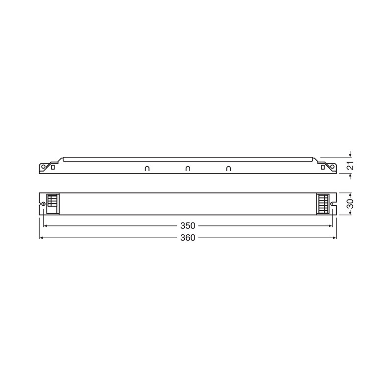 LED драйвер 120W 220-240V выходная 54-216V 750mA IP20 [4052899497900] Osram D LT2 L