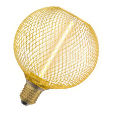 Лампа светодиодная винтажная 3.5W 220V 150lm 1800K E27 DIM 125x150mm филаментная [4058075840164] OSRAM LED DECO G125 GOLD
