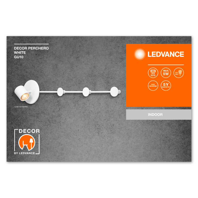 Светильник настенный светодиодный Decor Perchero 220V [4058075756816] 765х150х130mm ledvance