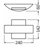 Светильник 10.5W 230V 410lm 3000K IP44 60x142x240mm [4099854461873] Osram ENDURA STYLE SHIELD