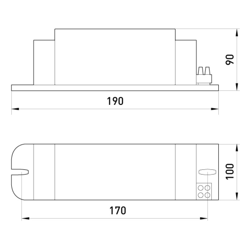 Баласт електромагнітний 600W 220V для натрієвих ламп [l0430006] E.NEXT e.ballast.hps.600