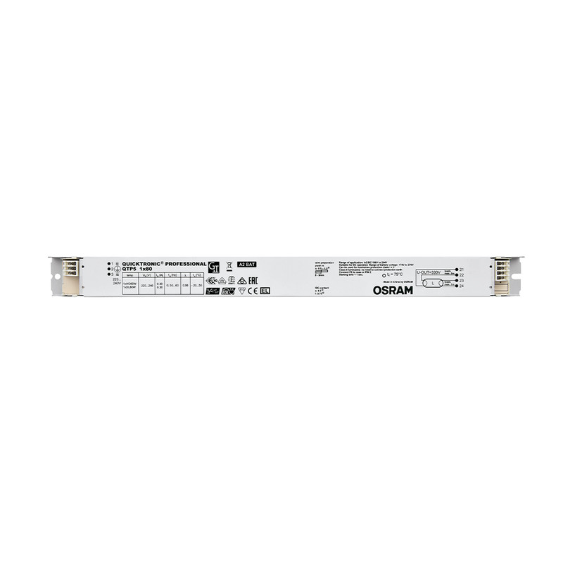 1x80 ЕПРА для люмінесцентних ламп 220-240V IP20 [4008321329059] Osram QTP5