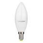 Лампа светодиодная 10W 220V 1000lm 4000K E14 37x108mm свеча [4262380665040] EUROLAMP LED-CL-10144(P)