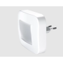 Ночник 0.2W 220V 3lm 3000K 65x73x84mm [4058075266803] Ledvance LUNETTA Hall с датчиком освещенности в розетку