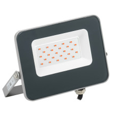 Прожектор LED 20W 230V 2100lm IP65 28x150x144mm серый [LPDO7R-01-20-K03] УЕК СДО 07-20R red