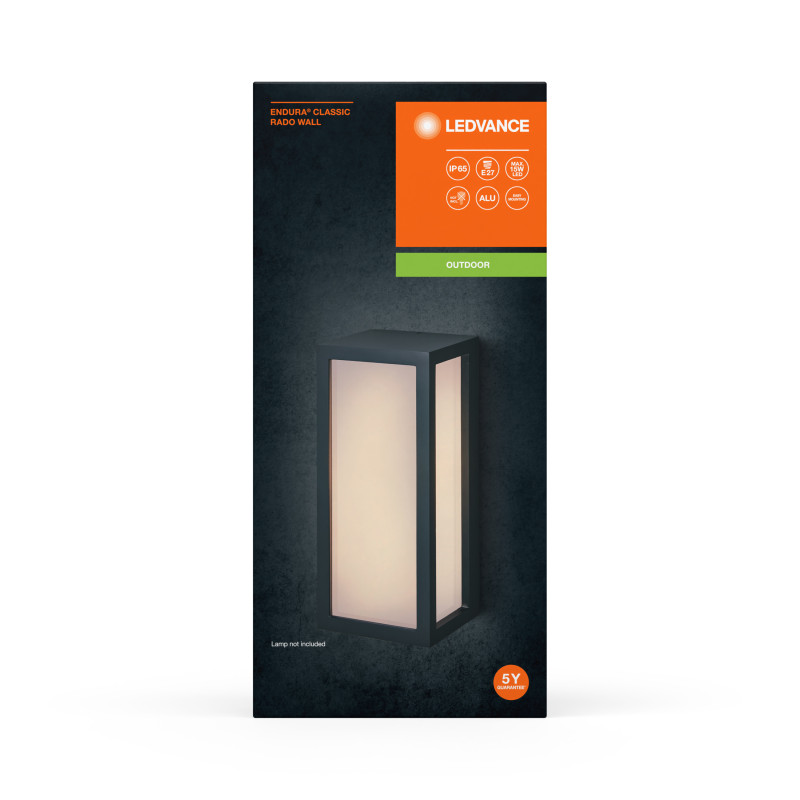 Світильник 220V E27 IP65 110x250х102mm [4099854182907] ENDURA CLASSIC LEDVANCE