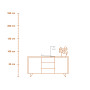 Настольная лампа 5W 230V 330lm 3000K 200x210x405mm [4099854454585] Osram DECOR FUJI TABLE