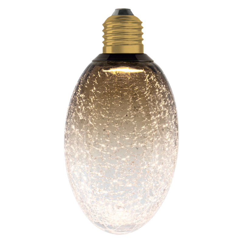 Лампа LED 3,5W 230V 300lm 2700K E27 90x175mm [4099854608629] Flat Décor Long Brown Osram