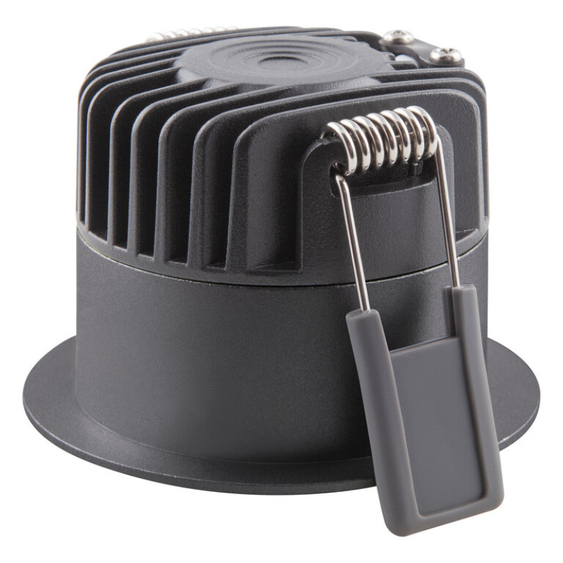 Светильник точечный 8W 220V 640lm 2700K ⌀81mm DIM IP44 черный [4099854000164] Ledvance SP DK FIX P