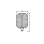Лампа светодиодная винтажная 3.5W 220V 150lm 1800K E27 DIM 100x162mm филаментная [4058075840188] OSRAM LED DECO SQ100 GOLD
