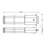 Лампа светодиодная 6W 230V 770lm 4000K 2G7 220x37mm [4099854669774] Ledvance DULUX LED SE11