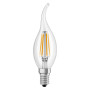 Лампа LED 3,4W 230V 470lm 2700K E14 35x121mm свічка [4099854468810] Osram CL BA 40 Filament
