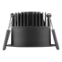 Светильник точечный 8W 220V 640lm 2700K ⌀81mm DIM IP44 черный [4099854000164] Ledvance SP DK FIX P
