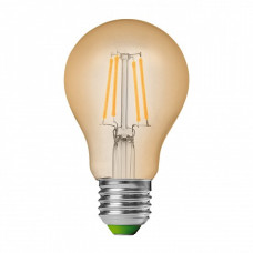 Лампа LED винтажная акция 1+1 8W 220V 800lm 2700K Е27 60x112mm филаментная [4260642638900] MLP-LED-A60-08273 EUROLAMP