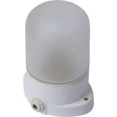 Светильник 60W 220V E27 IP54 керамический 100х110х132mm белый [l002059] E.NEXT e.light.sauna.1.60.27.white