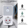Розетка с инфракрасным датчиком движения 16A 230V 120° дальность 8м [HLP03] CHYT