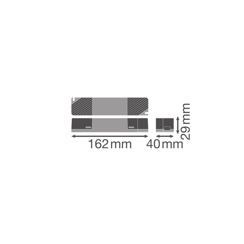 LED драйвер 20x1 30W 220-240V выходная 24V IP20 [4058075835856] Ledvance DR-V