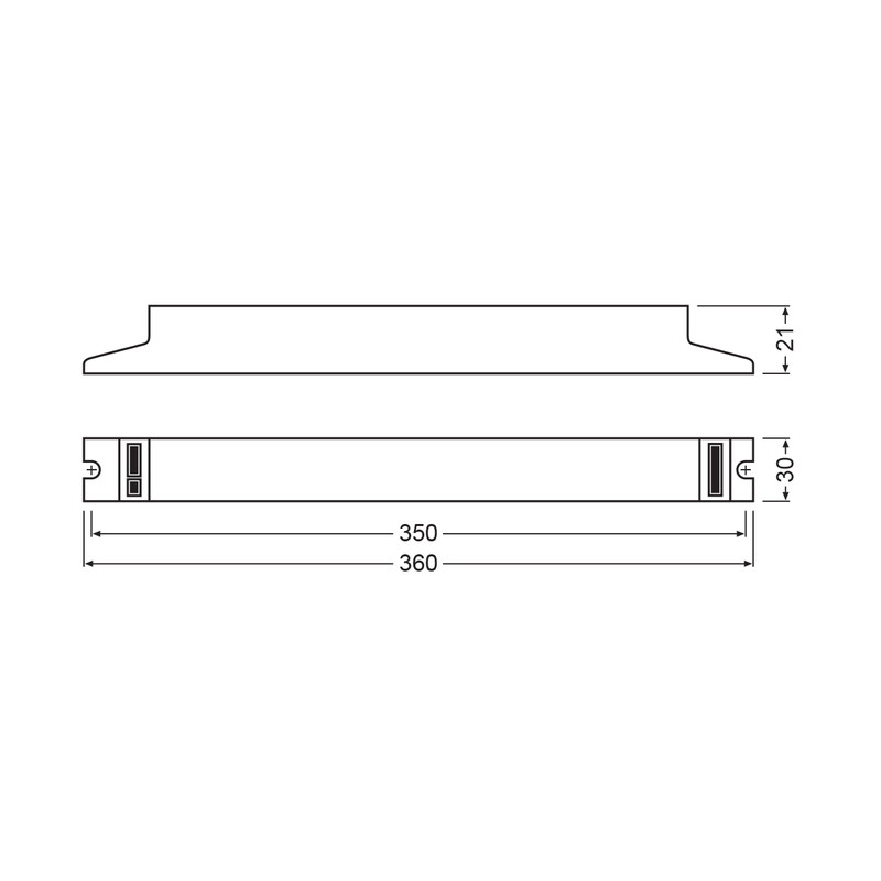 1x80 ЕПРА для люмінесцентних ламп 220-240V IP20 [4008321329059] Osram QTP5