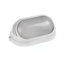 Светильник 100W 230V E27 IP54 овальный 282х155х105мм белый [LNPP0-1207-1-100-K01] НПП1207 УЕК