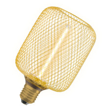Лампа светодиодная винтажная 3.5W 220V 150lm 1800K E27 DIM 100x162mm филаментная [4058075840188] OSRAM LED DECO SQ100 GOLD