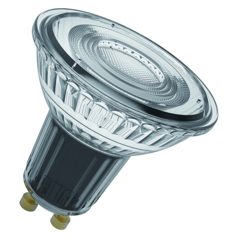 Лампа LED 8W 230V 750lm 3000K GU10 DIM 50x52mm рефлекторная [4099854456473] Ledvance PAR16