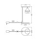 Настольная лампа 5W 230V 330lm 3000K 200x210x405mm [4099854454585] Osram DECOR FUJI TABLE