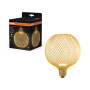 Лампа светодиодная 3.5W 220V 300lm 2700K E27 125x150mm плоская [4058075840089] OSRAM LED FLAT G125 GOLD