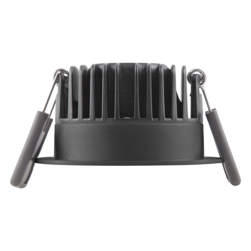 Светильник точечный 8W 220V 680lm 3000K ⌀81mm DIM IP44 черный [4058075799585] Ledvance SP FIX P