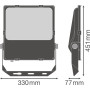 Прожектор LED 150W 220V 18400lm 3000K IP66 451x330x77mm [4058075353534] Ledvance FL PFM ASYM