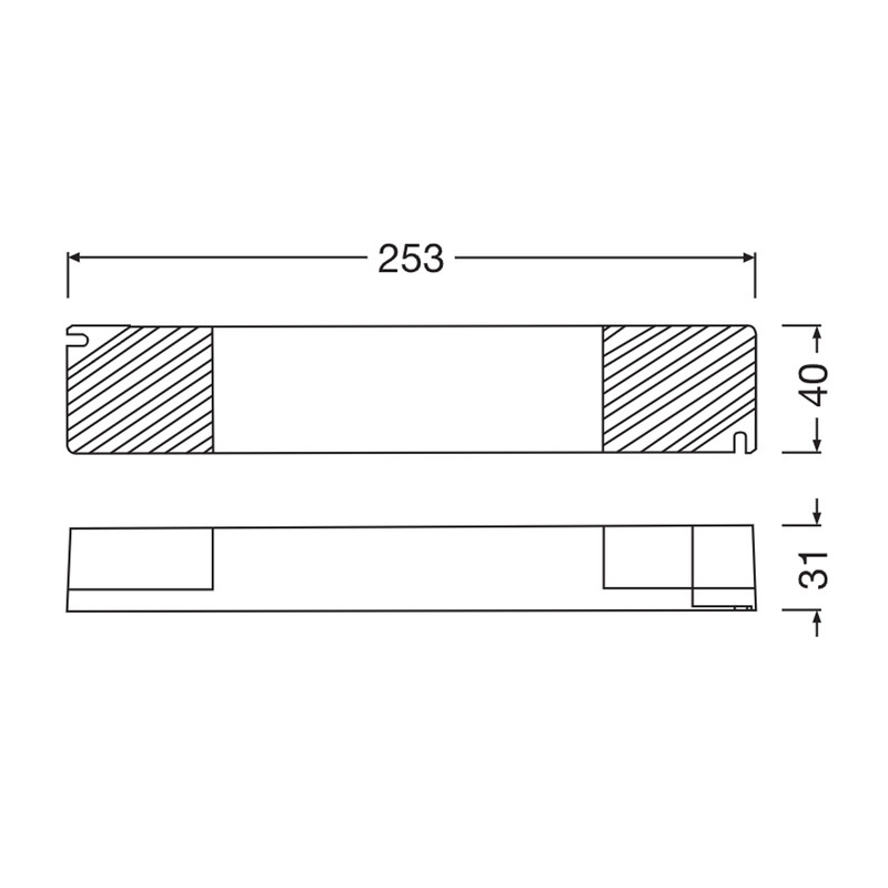 Блок живлення 120W 220-240V вихідна 24V для LED стрічок IP20 [4099854685897] Ledvance DR P