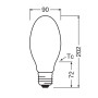 Лампа філаментна 32W 230V 6000lm 4000K E40 90x202mm груша [4099854853401] HQL LED Ledvance